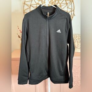 Men’s Adidas Golf Lightweight Gray full zip jacket‎